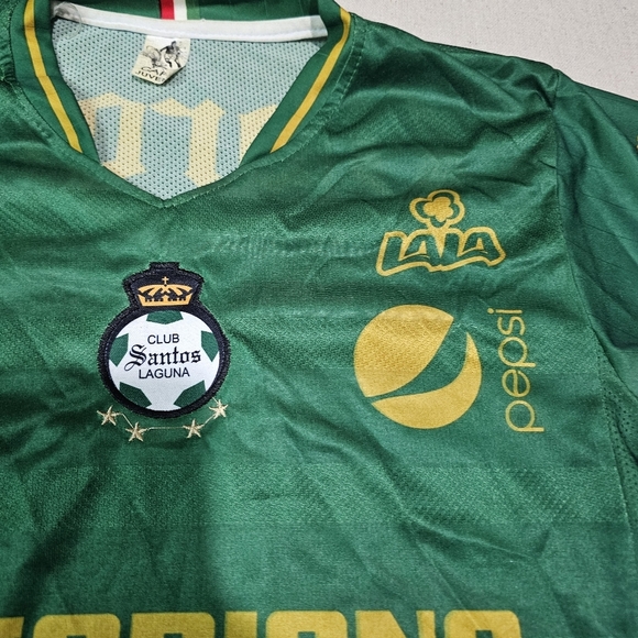 Cafu CLUB SANTOS LAGUNA SOCCER FUTBOL Jersey SHIRT NO SIZE TAG 2014/2015 - Picture 4 of 8